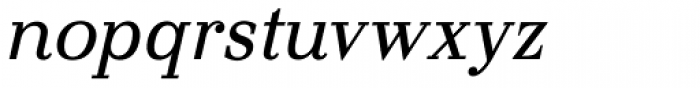 Otama Text Italic Font LOWERCASE
