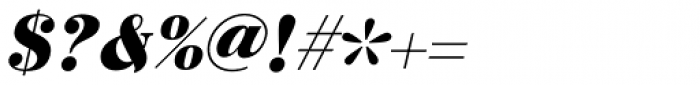 Otama UltraBlack Italic Font OTHER CHARS