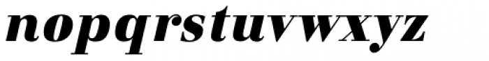 Otama UltraBlack Italic Font LOWERCASE