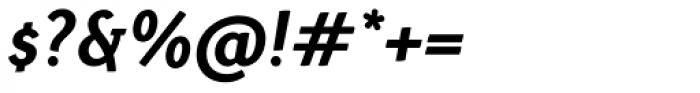 Otari Bold Italic Font OTHER CHARS