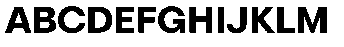Otfits Grotesk Bold Font UPPERCASE