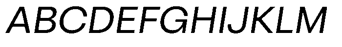 Otfits Grotesk Italic Font UPPERCASE