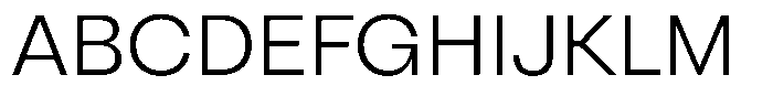 Otfits Grotesk Light Font UPPERCASE