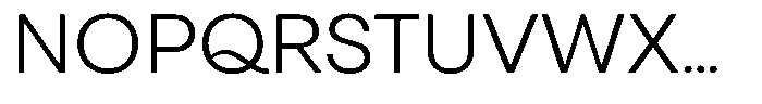 Otfits Grotesk Light Font UPPERCASE