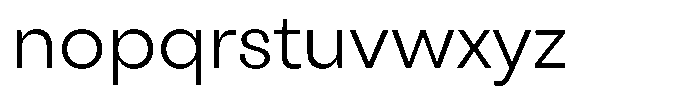 Otfits Grotesk Light Font LOWERCASE