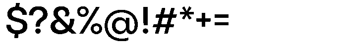 Otfits Grotesk Medium Font OTHER CHARS