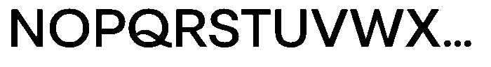 Otfits Grotesk Medium Font UPPERCASE