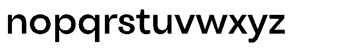 Otfits Grotesk Medium Font LOWERCASE
