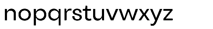 Otfits Grotesk Regular Font LOWERCASE