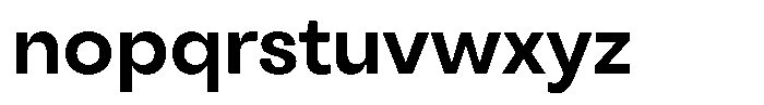 Otfits Grotesk Semi Bold Font LOWERCASE