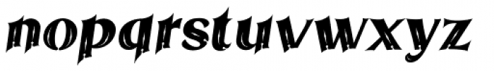 Othelie Line Italic Font LOWERCASE