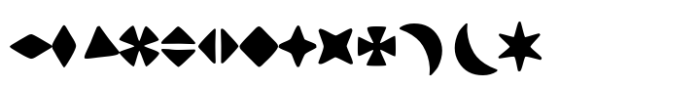 Othello Ornaments Font LOWERCASE