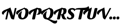 Otista Regular Font UPPERCASE