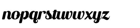Otista Regular Font LOWERCASE