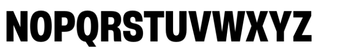 Otoiwo Grotesk Narrow Extra Bold Font UPPERCASE