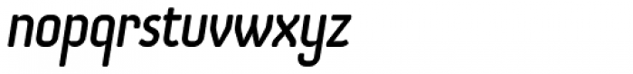 Otsu Sans Medium Italic Font LOWERCASE