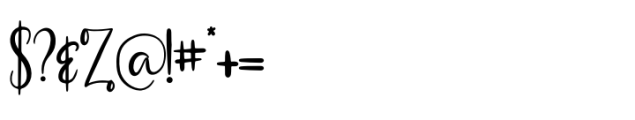 Ottami Regular Font OTHER CHARS