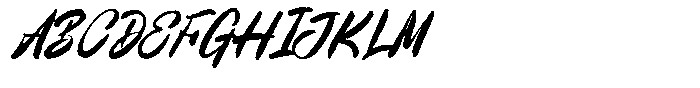 Otter Garden Font UPPERCASE