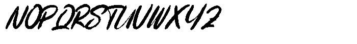 Otter Garden Font UPPERCASE
