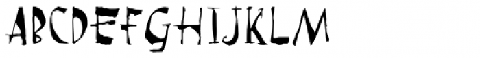 Ottofont Regular Font UPPERCASE