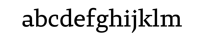 29LT Zarid Serif Medium Font LOWERCASE