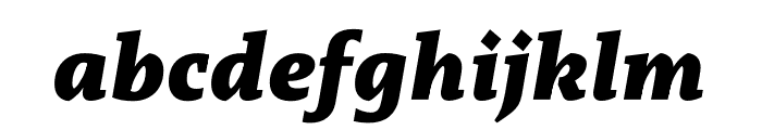 29LT Zarid Serif Slanted Variable Font LOWERCASE