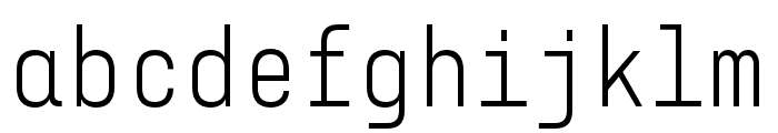 29LT Zawi Regular Font LOWERCASE