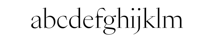 29LT Zeyn Light Font LOWERCASE