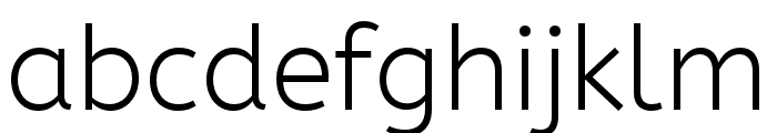 ABeZeh Light Font LOWERCASE