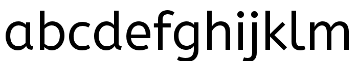 ABeZeh Regular Font LOWERCASE