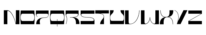 ASFENTRIAL Expanded Font UPPERCASE