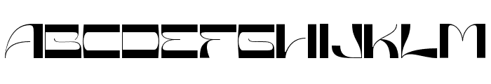 ASFENTRIAL ExtraExpanded Font UPPERCASE