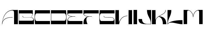 ASFENTRIAL ExtraExpanded Font LOWERCASE