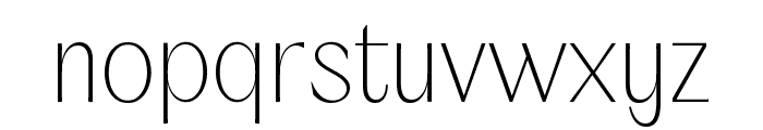 AV Deskvia VF Font LOWERCASE