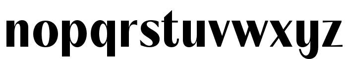 AVDeskvia BlackSans Font LOWERCASE