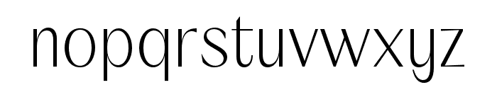 AVDeskvia LightSans Font LOWERCASE