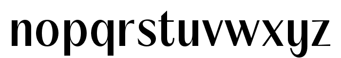AVDeskvia MediumSans Font LOWERCASE