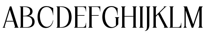 AVDeskvia Serif Font UPPERCASE