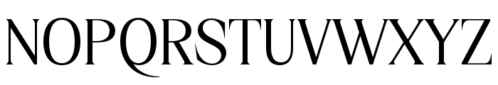 AVDeskvia Serif Font UPPERCASE