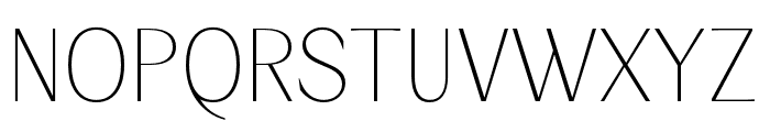 AVDeskvia ThinSans Font UPPERCASE