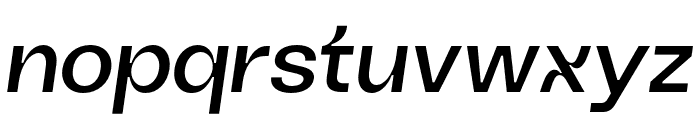 AVEstiana MediumOblique Font LOWERCASE