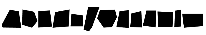 Acak Font LOWERCASE