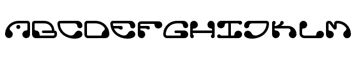 Ackem Regular Font LOWERCASE