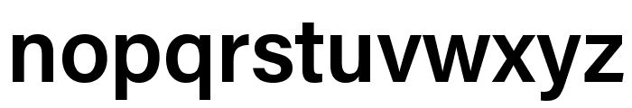 Acumin Semibold Font LOWERCASE