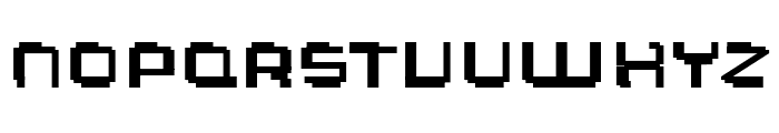 AeogoPixellated Regular Font UPPERCASE