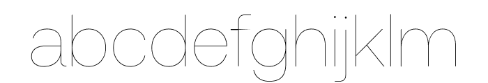 Aeonik Air Font LOWERCASE