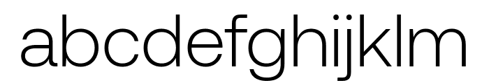 Aeonik Light Font LOWERCASE