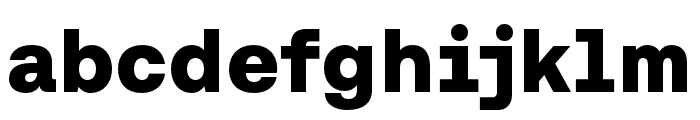 AeonikFono Black Font LOWERCASE