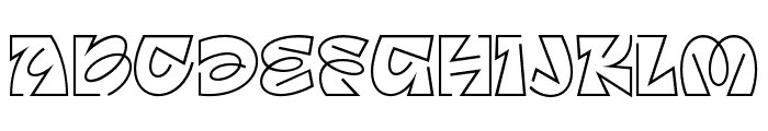 Aerobik Regular Font UPPERCASE