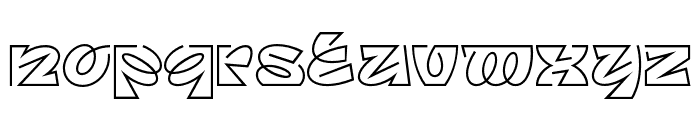 Aerobik Regular Font LOWERCASE